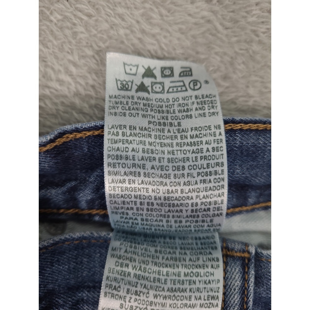 Levis 550 Jeans Boys Size 14R Regular Relaxed Fit Size 27x27 Blue Denim Kids - Picture 6 of 14